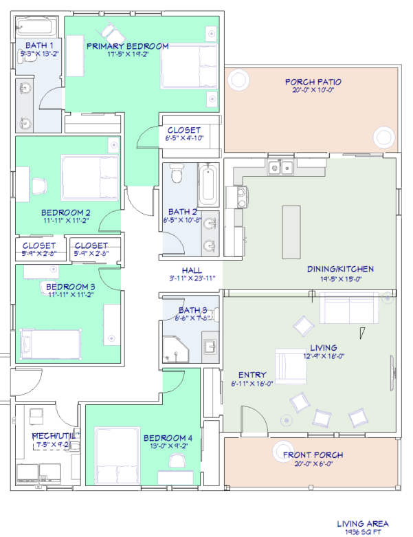 Duncan's Elm (4BR 3Bath)