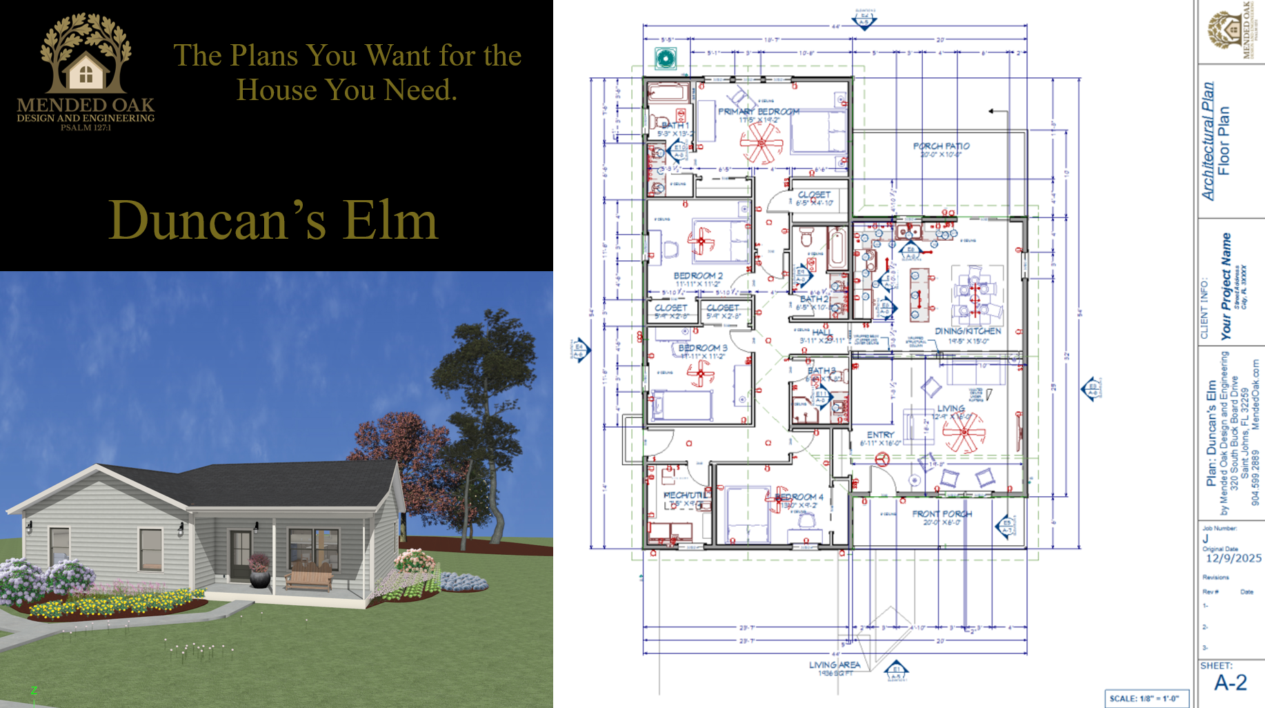 Duncan's Elm (4Bed 3Bath)
