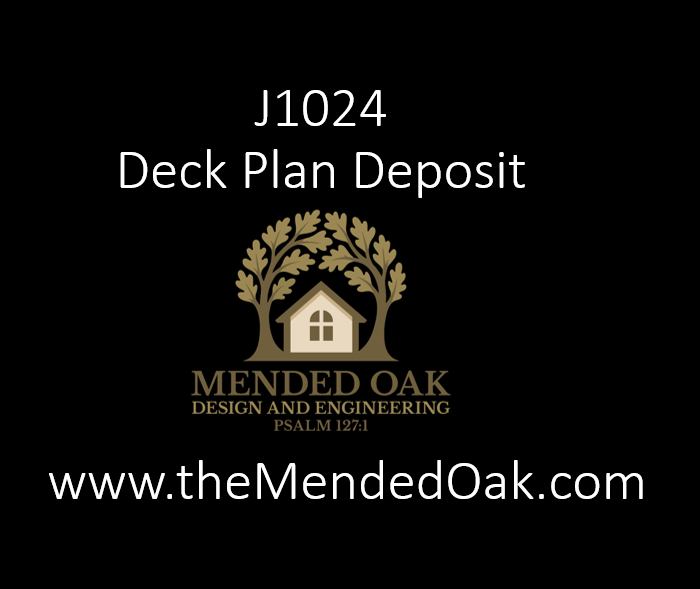 J1025 Deck Deposit to Initiate Work