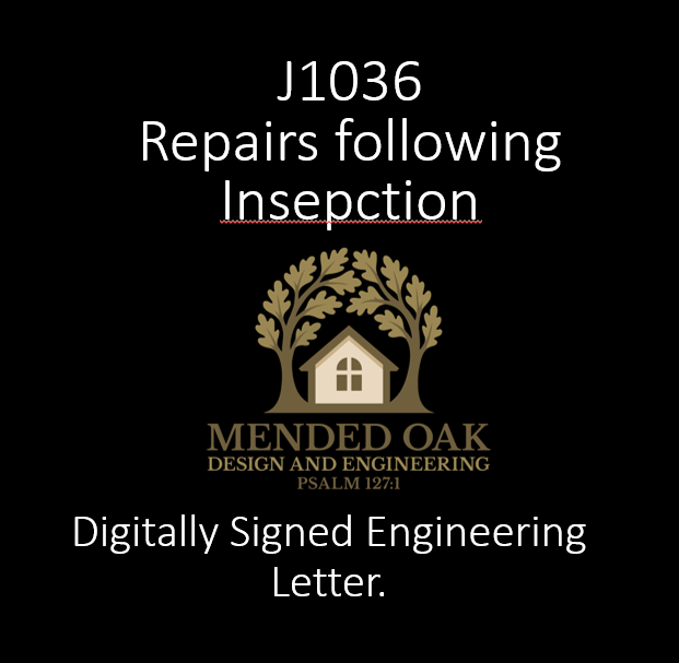 Engineering Letter – Mended Oak Design & Engineering
