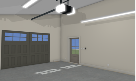 Isaac's Garage (1-car detached garage with a porch)