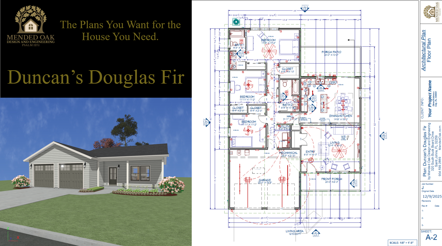 Duncan's Douglas Fir (3BR 2Bath)