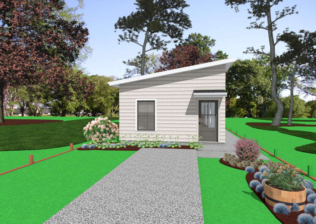 Arnold's Ash - (2BR 2Bath) For a narrow lot - Full Architectural Plans - $939. Other packages available.