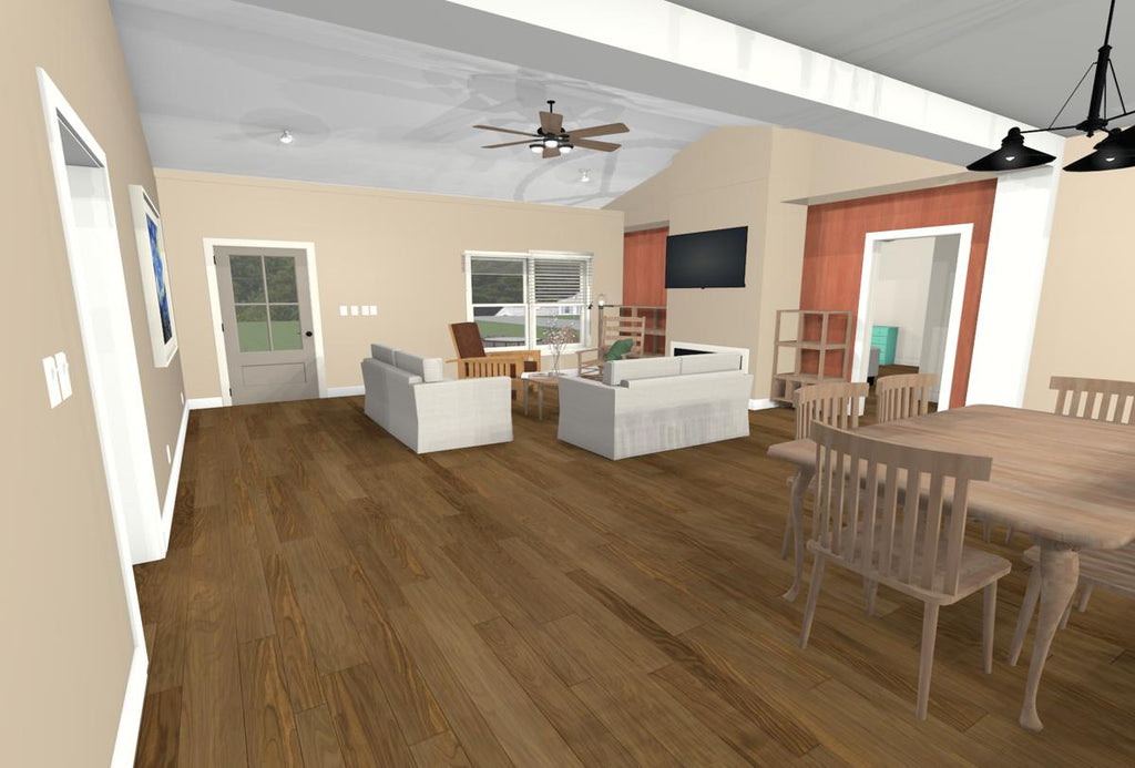 Bob's Beech (3BR 2Bath) - Full Architectural Plans - $1084. Other packages available.