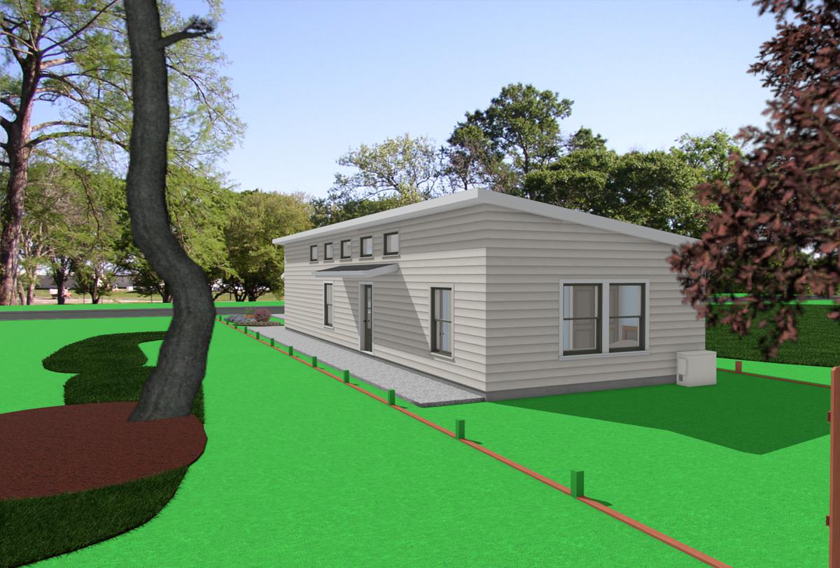 Arnold's Ash - (2BR 2Bath) For a narrow lot - Full Architectural Plans - $939. Other packages available.