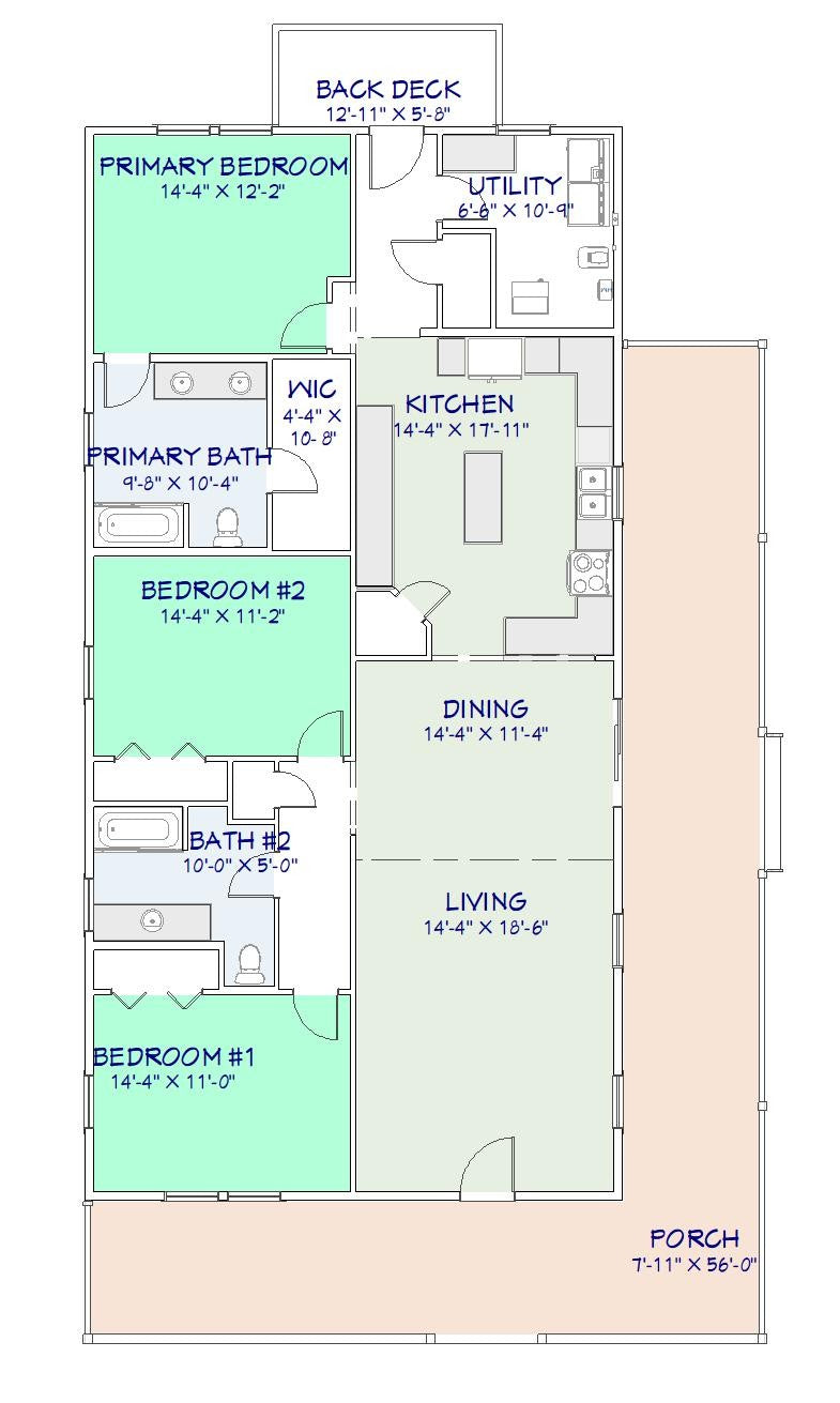 Sampson's Sweet Gum (3BR 2Bath)