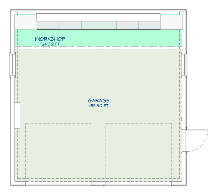 Dotty's Garage -2x9 (2Car 2Door)