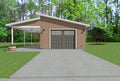 Isaac's Garage (1-car detached garage with a porch)