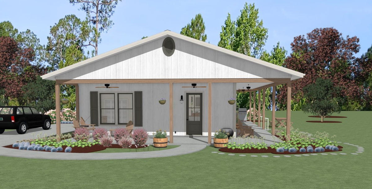 Sampson's Greybeard (3BR 2Bath) - Full Architectural Plans - $1084. Other packages available.