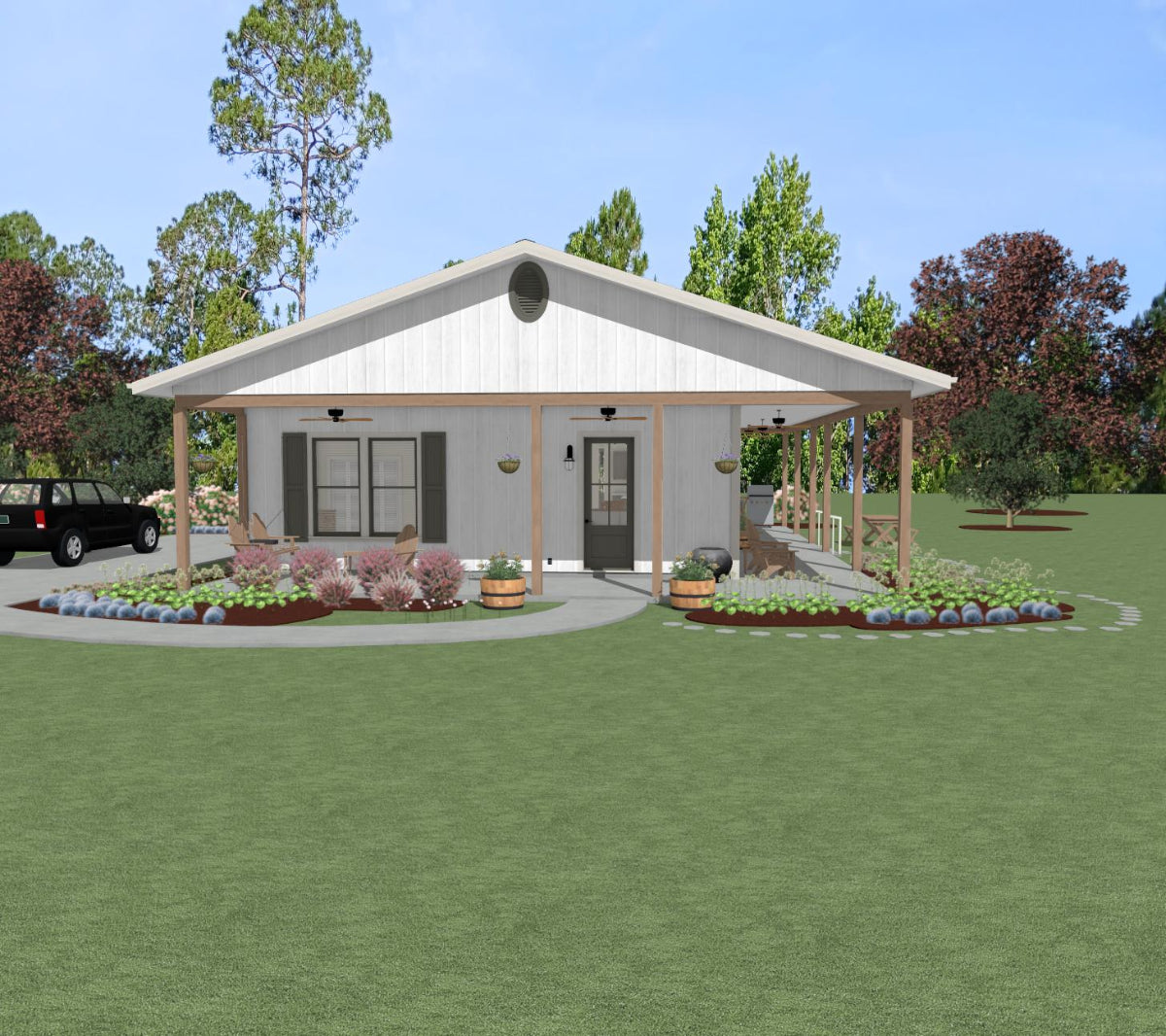Sampson's Greybeard (3BR 2Bath) - Full Architectural Plans - $1084. Other packages available.