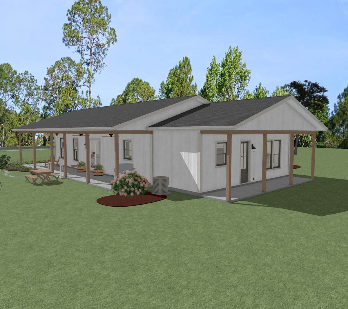 Sampson's Greybeard (3BR 2Bath) - Full Architectural Plans - $1084. Other packages available.